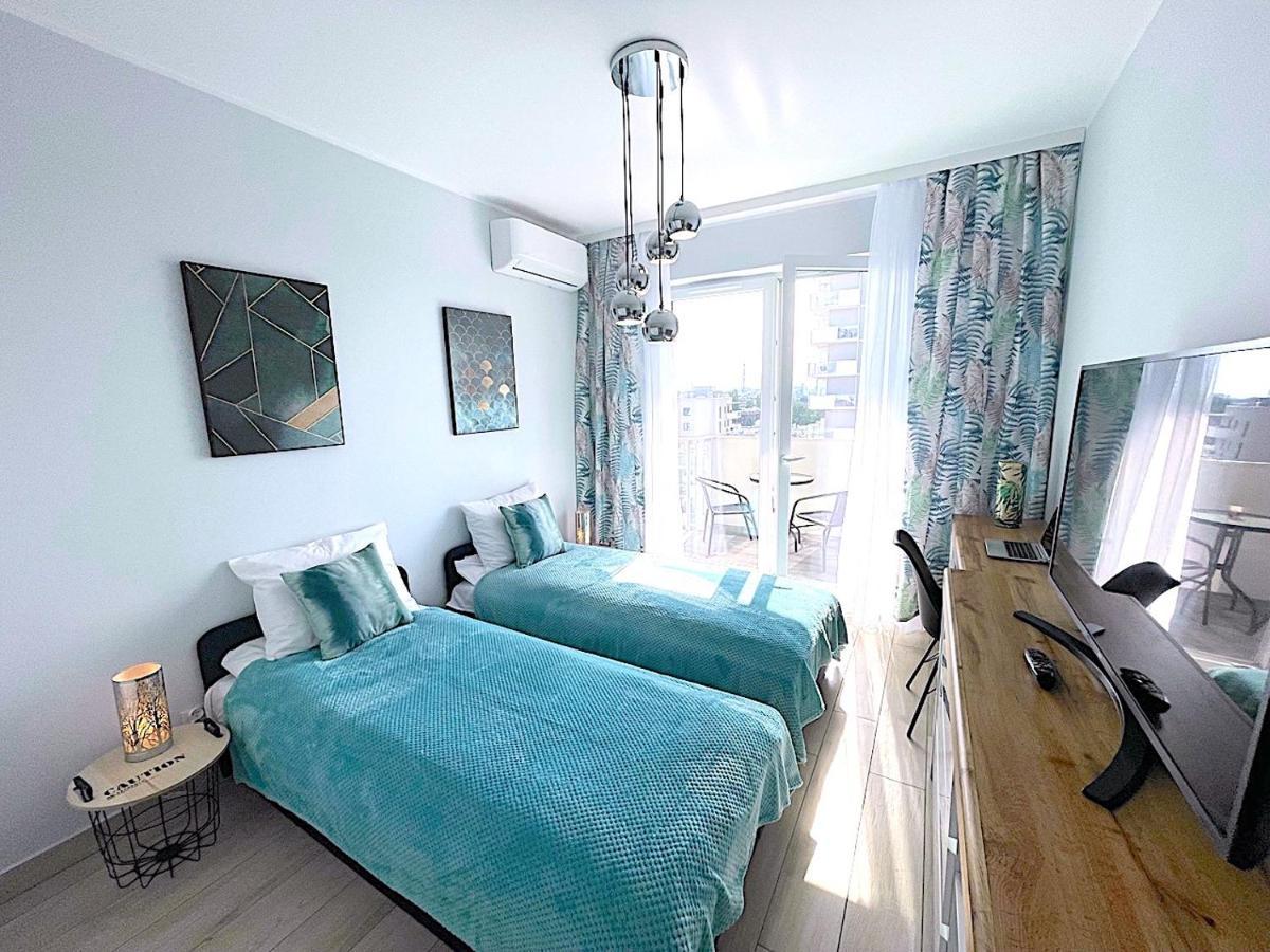 Apartament Z Tarasem I Widokiem Na Odre Breslavia Esterno foto