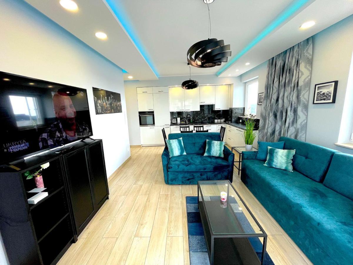 Apartament Z Tarasem I Widokiem Na Odre Breslavia Esterno foto