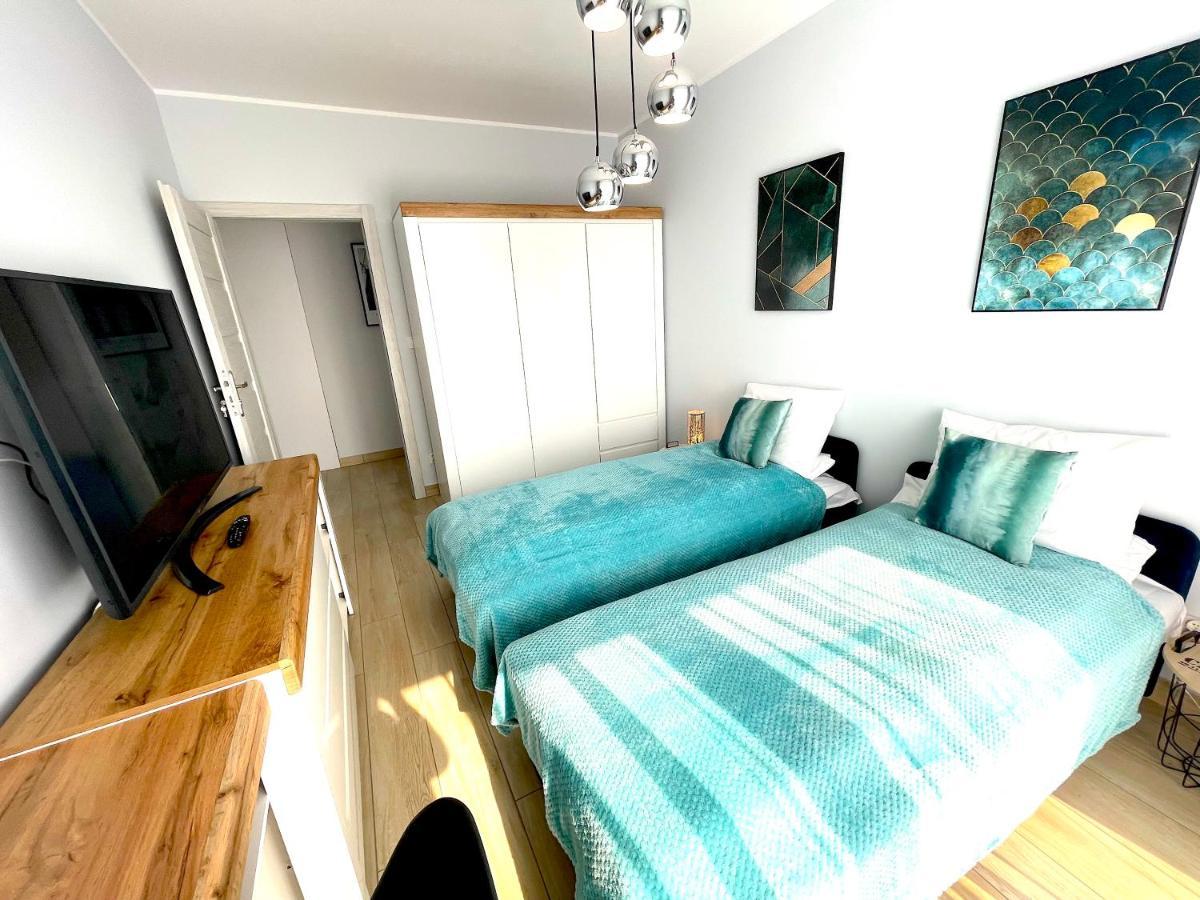 Apartament Z Tarasem I Widokiem Na Odre Breslavia Esterno foto