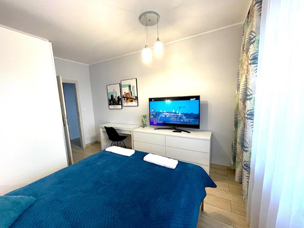 Apartament Z Tarasem I Widokiem Na Odre Breslavia Esterno foto